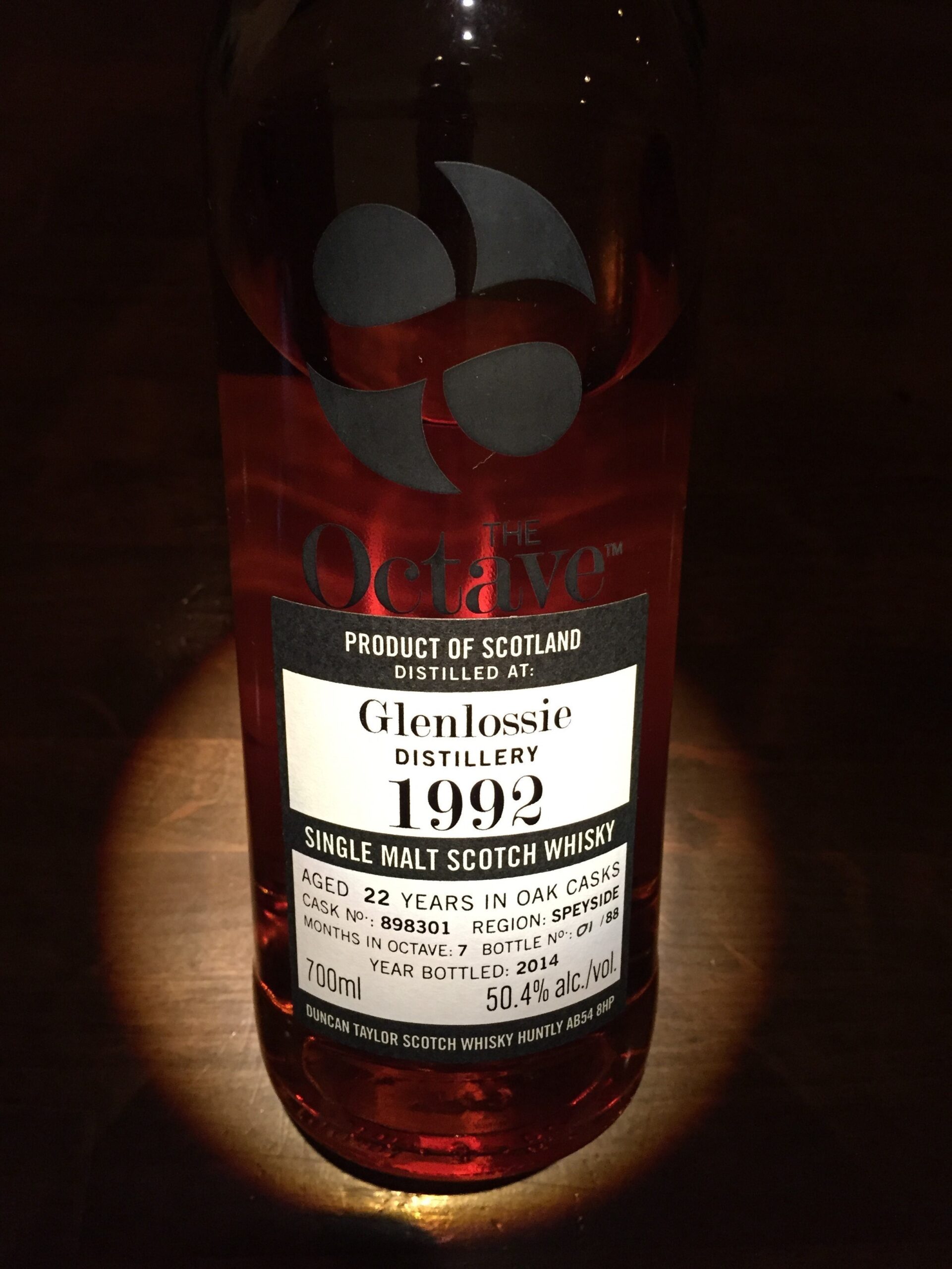 グレンロッシー 22年 1992 ダンカンテイラー オクタブ - Bar Ascot